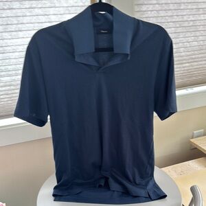 Theory Navy Polo Shirt Casual Style